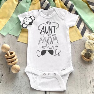 i love my aunt onesie