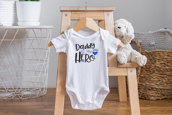 Police Baby Onesie®, Cop Baby Onesie®, Baby Shower Gift, Police Baby Outfit, Baby Girl Clothes, Baby Boy Clothes, Dad Police Officer