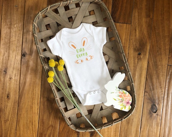 Baby Bunny Onesie®, Easter Onesie®, Easter Baby Outfit, Easter Baby Clothes, Easter Baby Onesie®, Easter Outfit