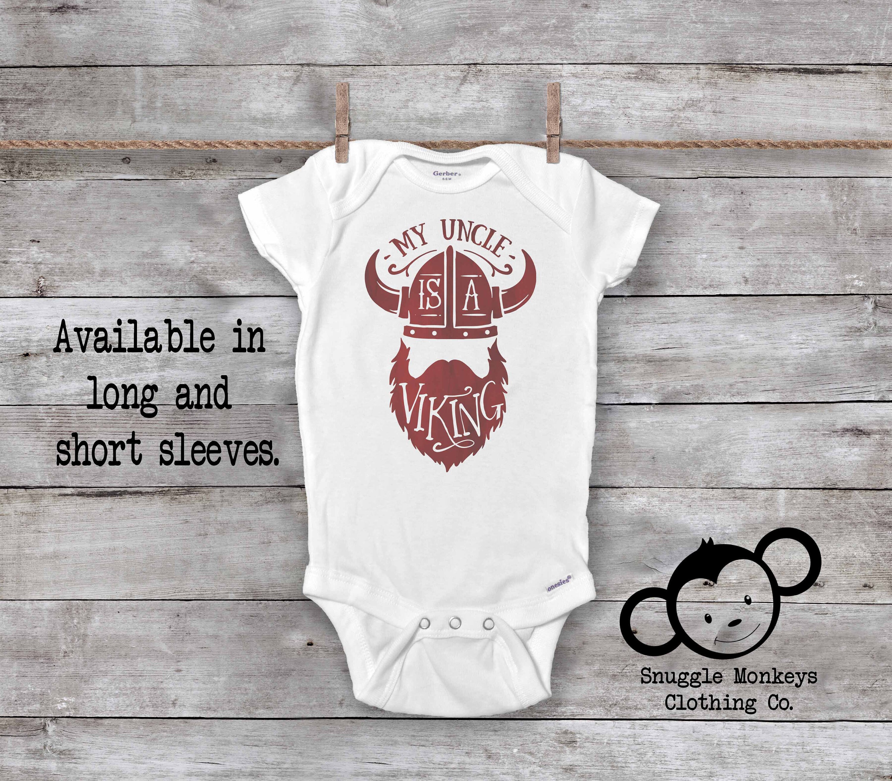 uncle onesie for boy