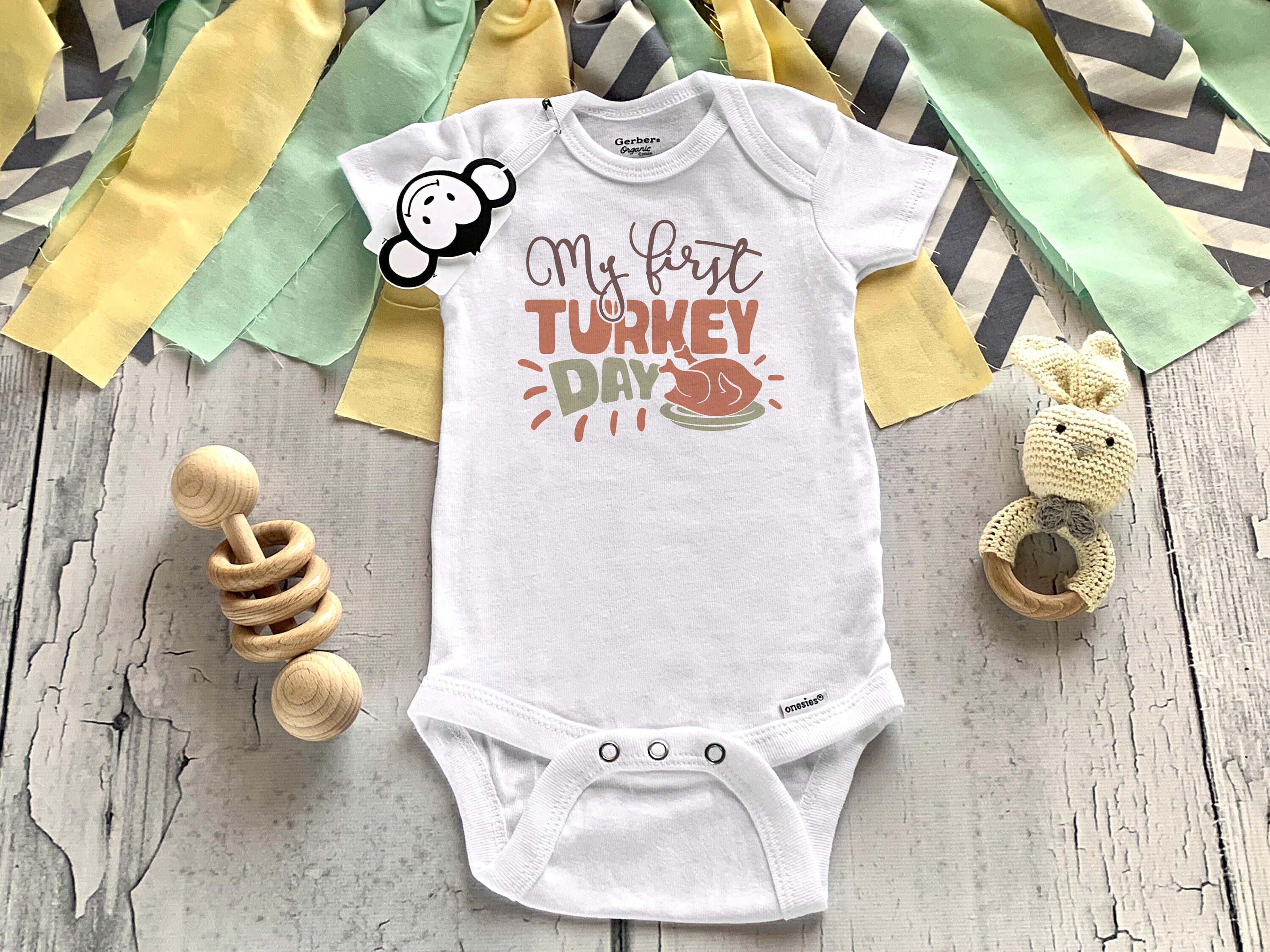 baby turkey onesie