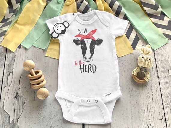 new to the herd onesie