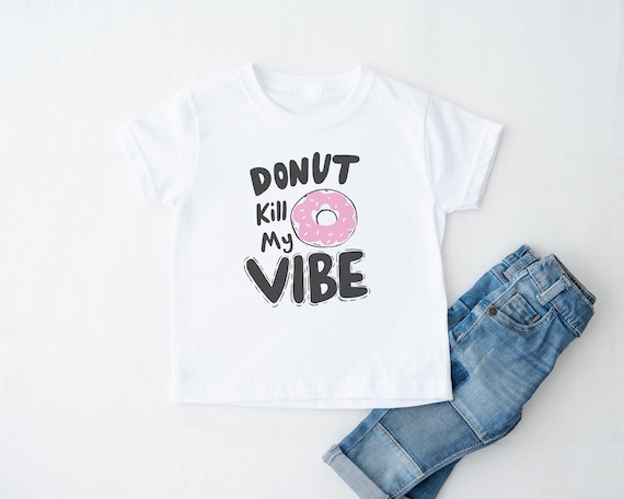 Donut Toddler Shirt, Donut Birthday Shirt, Toddler Shirt, Kids Shirt, Donut Shirt, Donut Worry Be Happy