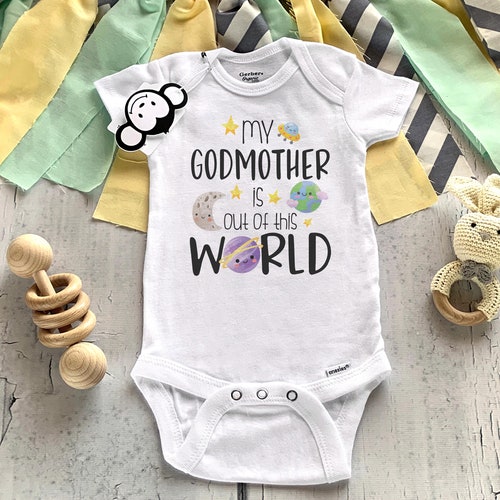 Baby Romper I Love My Godmother So Very Much Baby Romper I Love My Godmother So Very Much