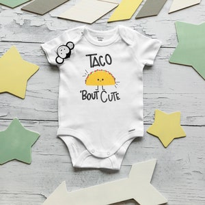 Taco Bout schattige babyromper®, grappig kraamcadeau afbeelding 2
