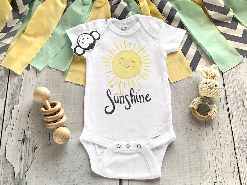 Little Sunshine Onesie® Cute Baby Clothes Sunshine Shirt Etsy