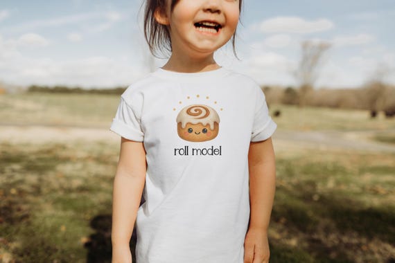 Roll Model Toddler Shirt: Funny Toddler Tee