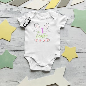 My First Easter Onesie®, Easter Onesie®, Easter Baby Outfit, Easter Baby Clothes, Easter Baby Onesie®, Easter Outfit image 2