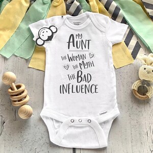 funny baby onesies from aunt