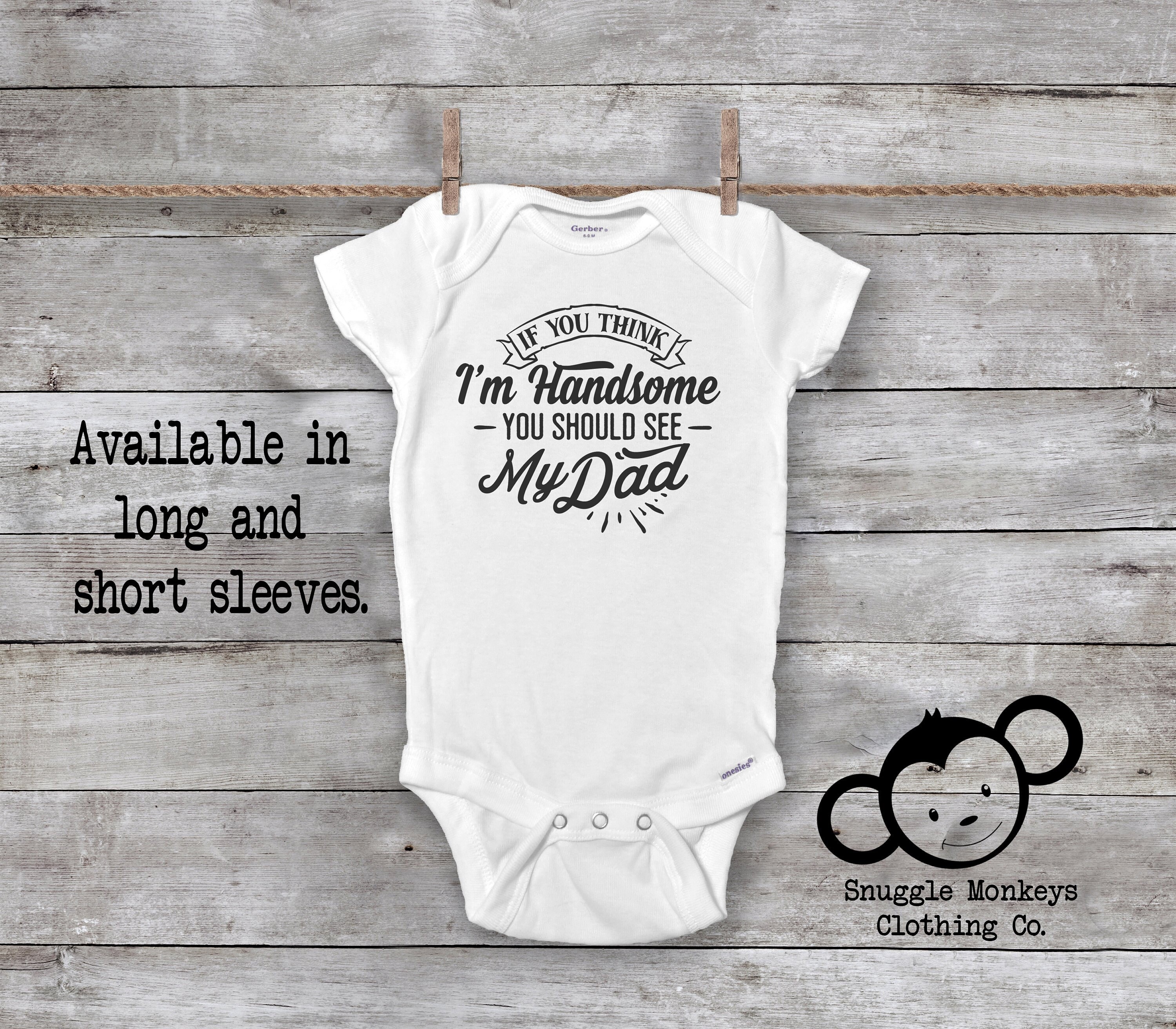 daddy onesies for boy