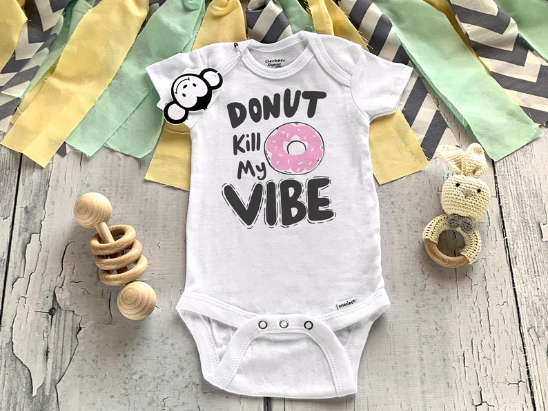 donut onesie baby