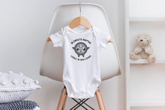 Blowouts Happen, Funny Baby Onesie®, Baby Shower Gift, Unisex Onesie®