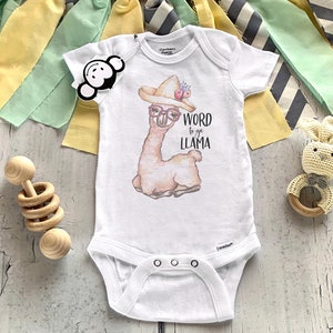 baby girl llama clothes
