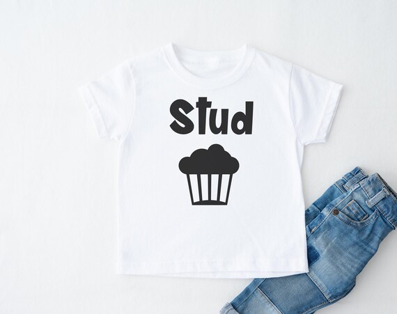 Stud Muffin Toddler Shirt, Funny Toddler Shirt, Toddler Boy Clothes, Toddler Boy Gift, Cute Toddler Shirt, Hipster Toddler Shirt