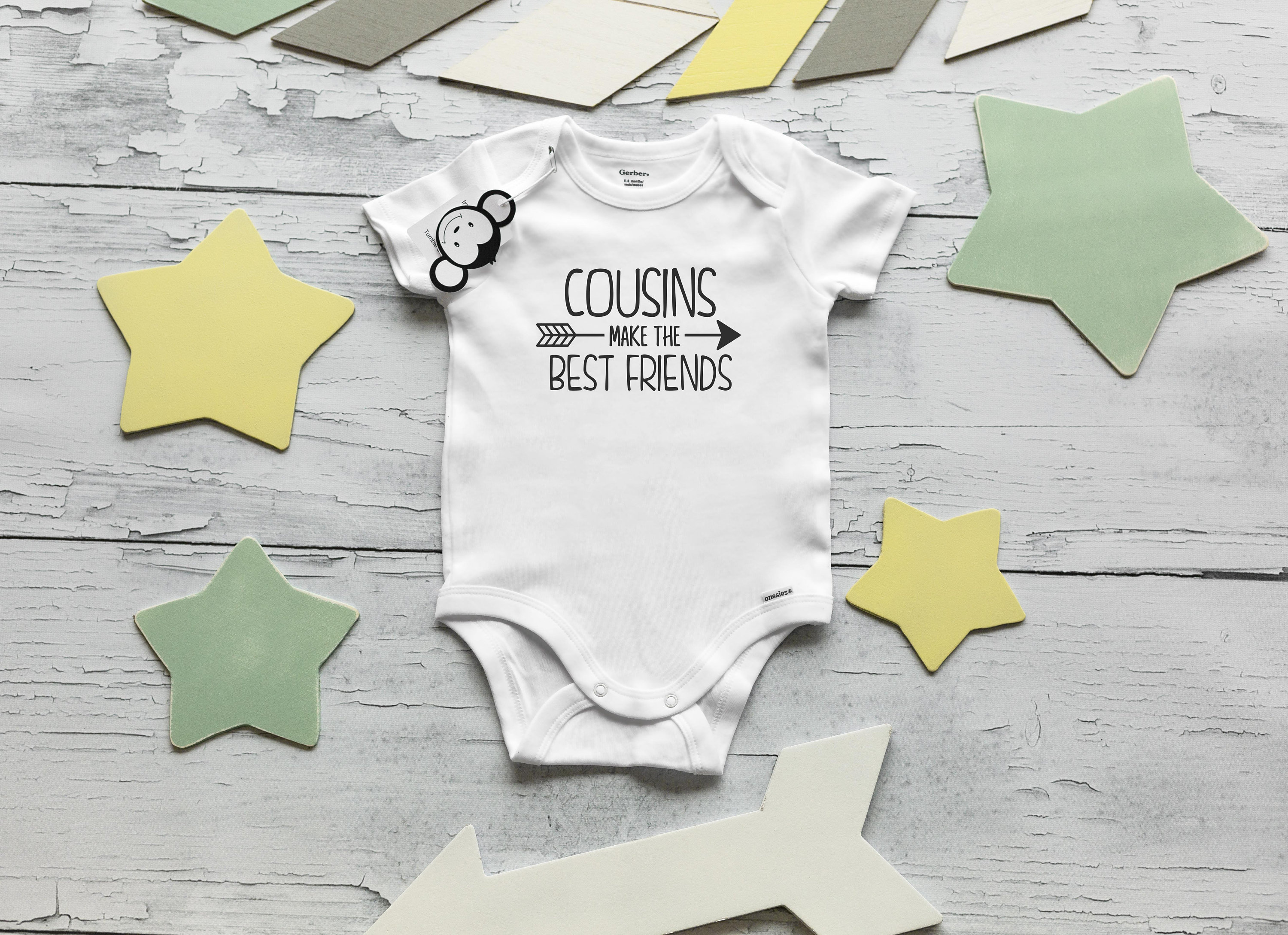 Novelty Baby Vest / Cousins Make the Best Friends / 100% 