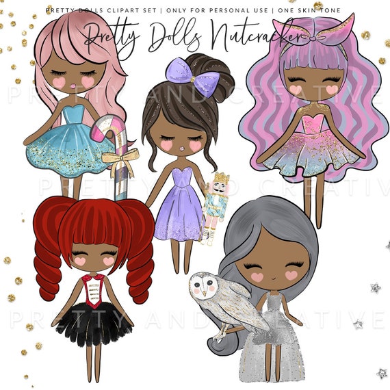 dibujo de muñecas bonitas