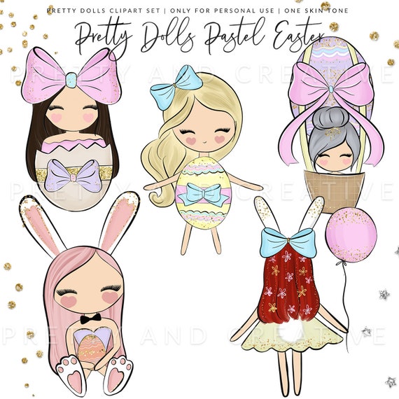 fashion easter dolls