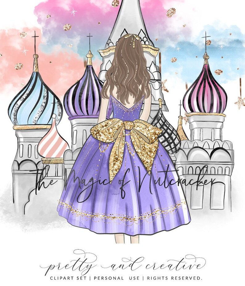 Nutcracker Clipart Extra Scene Clara Clipart Clara Etsy