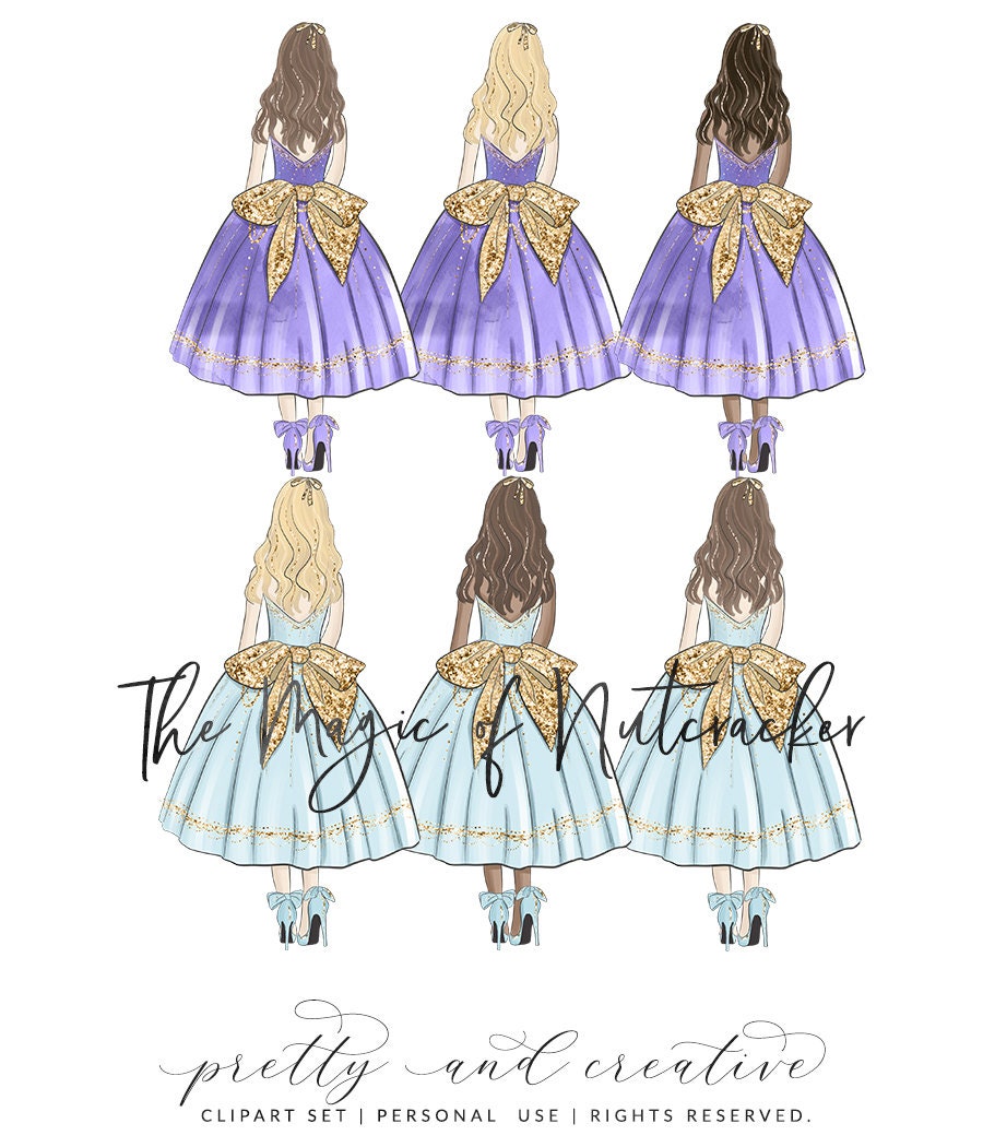 Nutcracker Clipart Extra Scene Clara Clipart Clara Etsy