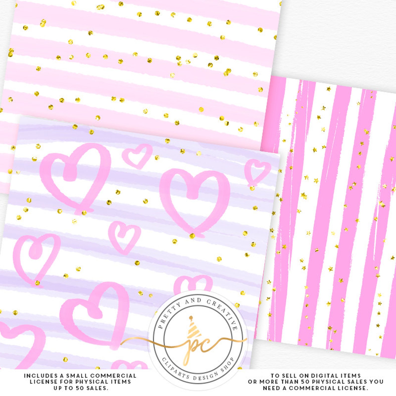 Pastel Colors Digital Papers papel digital para bebés Etsy