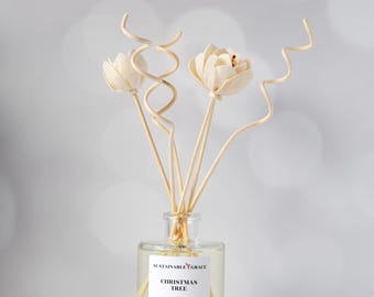 Flower Reed Diffuser, Pretty Reed Diffusers, Luxury Reed Diffuser, Non-Toxic, Flame Free Fragrance, Clean Reed Diffusers, Phthalate Free