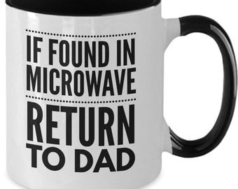 Gift for Dad, Funny Mug for Dad, Father's Day Mug, Birthday or Christmas Gift for Father - Two Toned