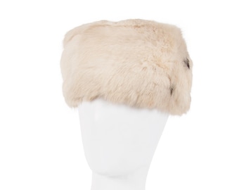 Vintage Rabbit Fur Hat – Elegant Kubanka Style  | TrinidadVintage