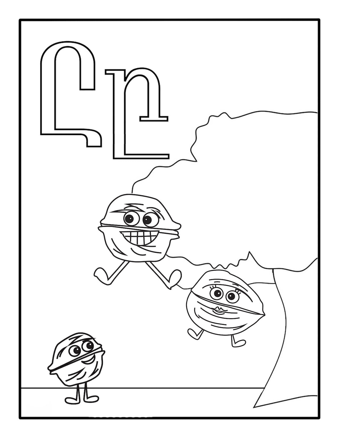 Armenian Alphabet Coloring Book Level 1 - Etsy