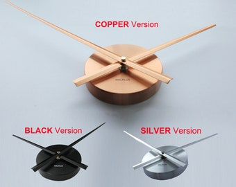 Oversized Decorative Clock Hands/ Unique Cutting Edge Clock Hands for Office and Home/ Creative Minimalist Analog Wall Clock