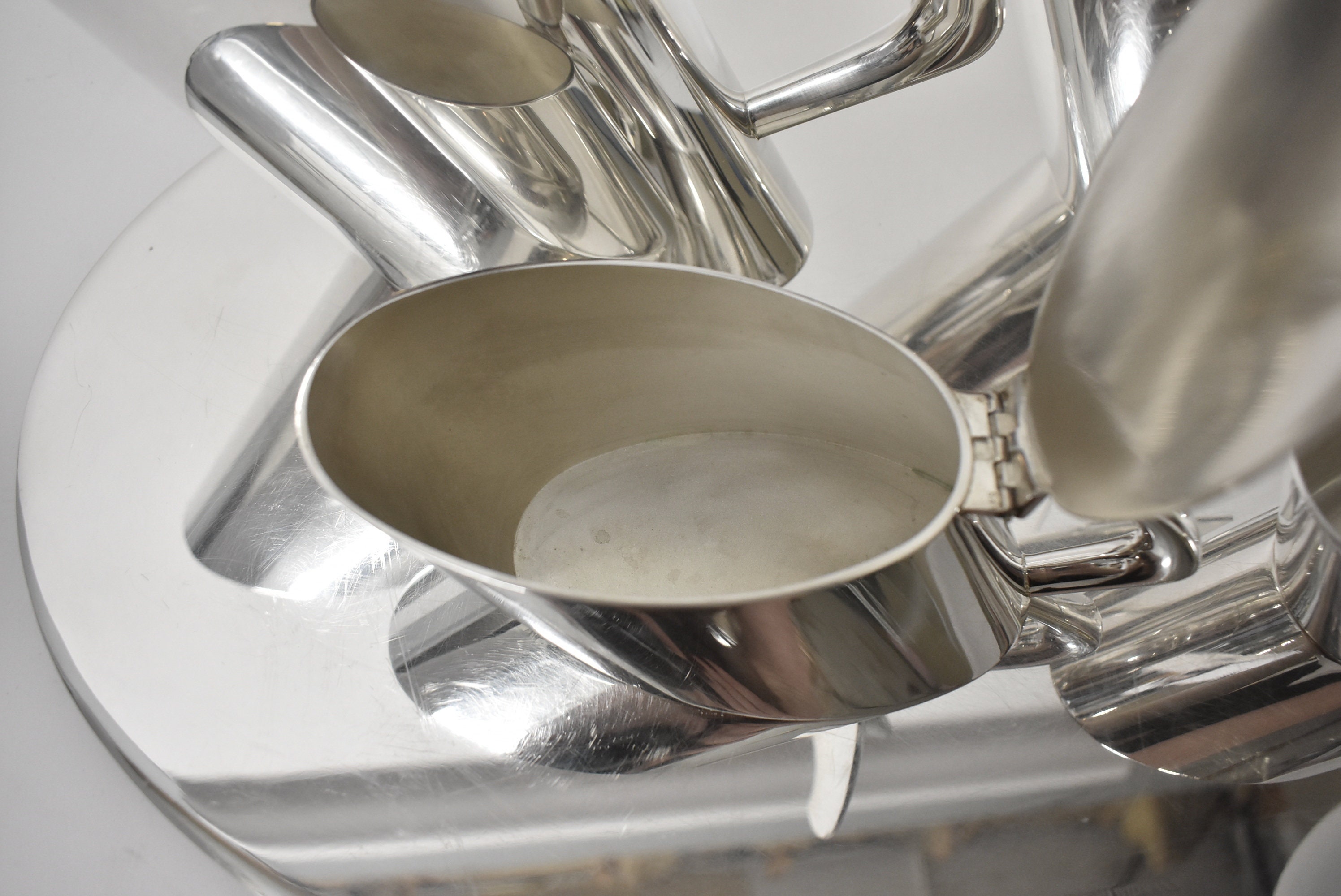 Christoph Widmann German Silverplate Mid Century Modern Coffee and