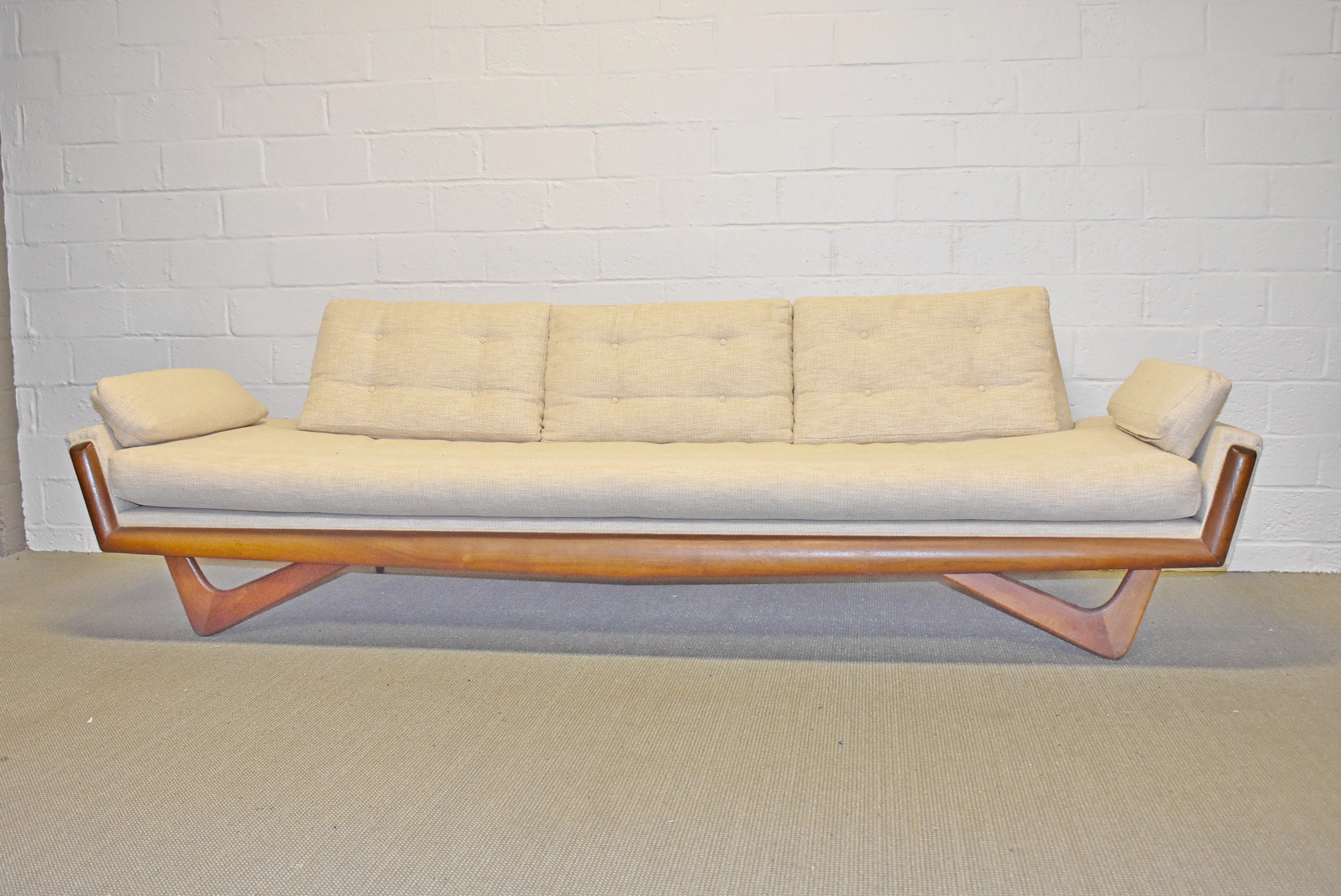 Adrian Pearsall Gondola Style Sofa