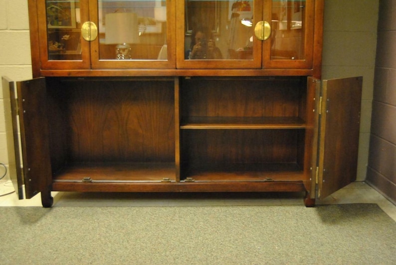 Henredon Furniture Company China Display Asian Etsy