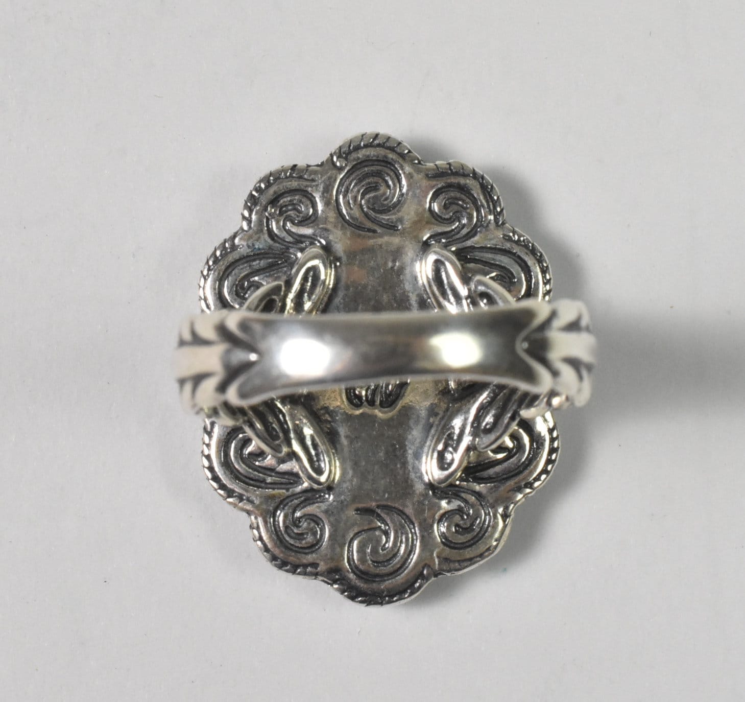 Relios Silver Rings Carolyn Pollack Relios, American West Line Sterling Silver Ring With ...