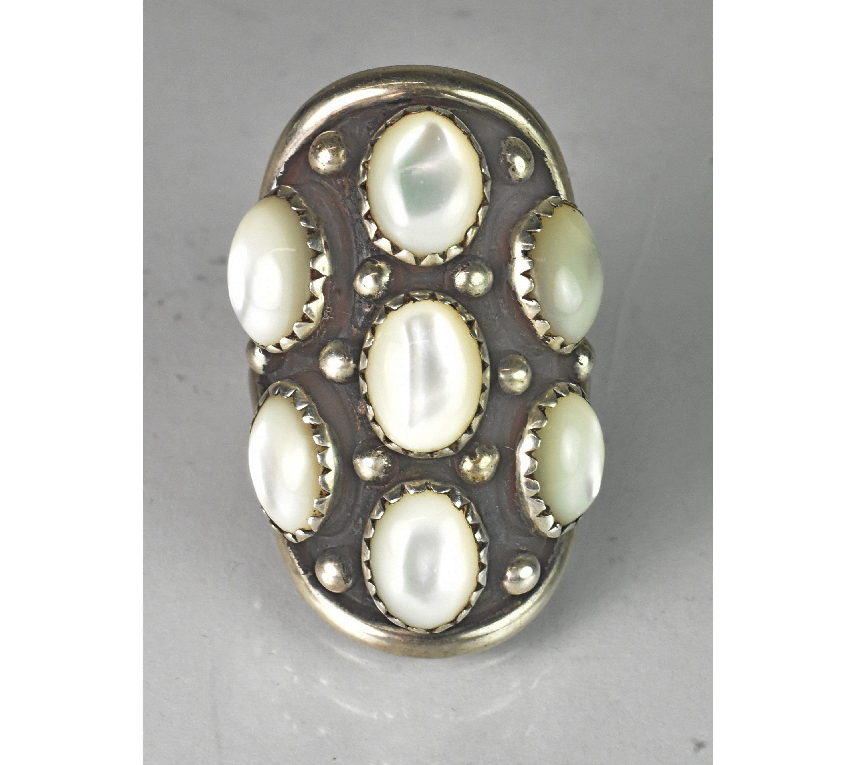 Nakai Sterling Navajo Ring Size 9.5 Etsy Canada