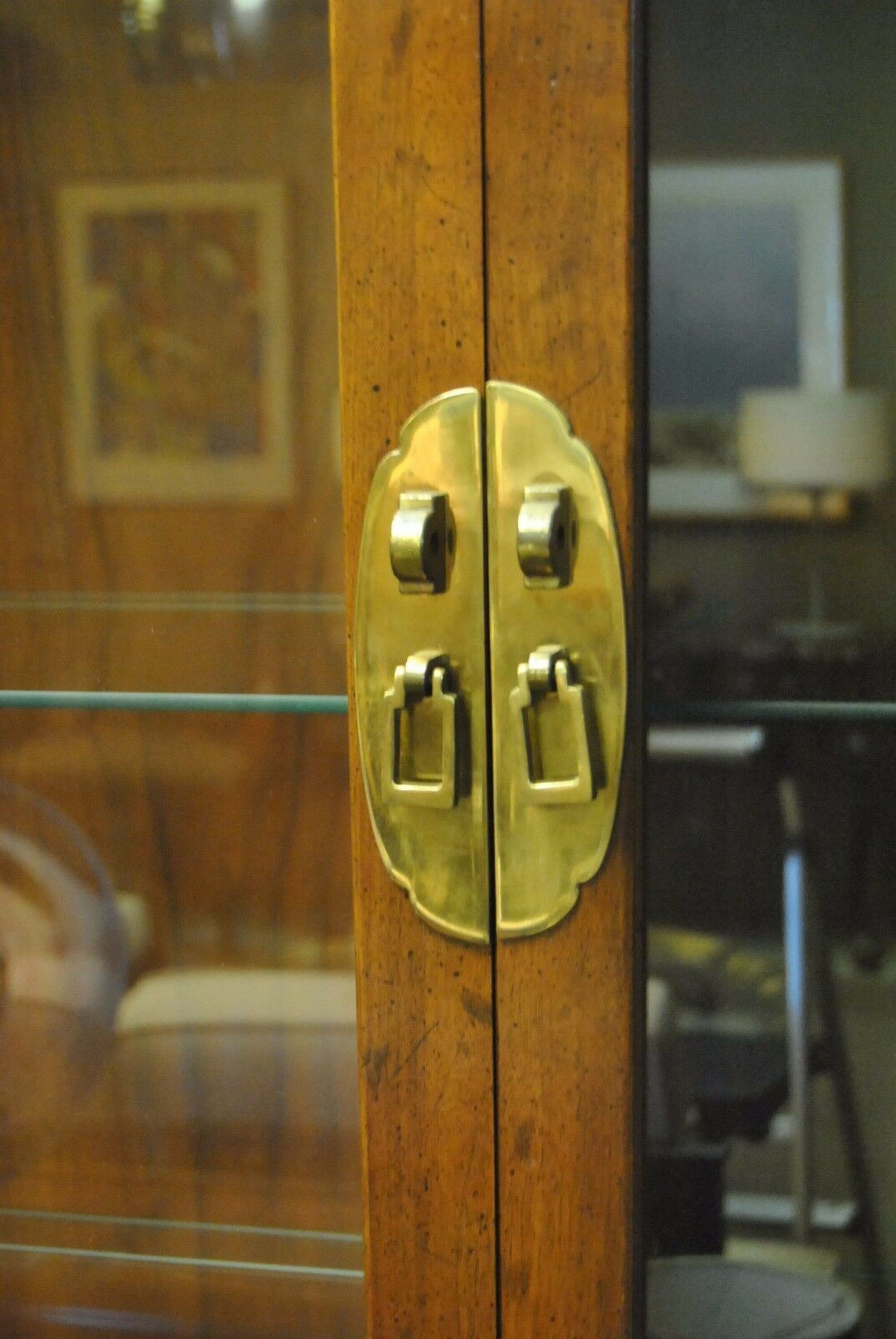 Henredon Furniture Company China Display Asian Etsy