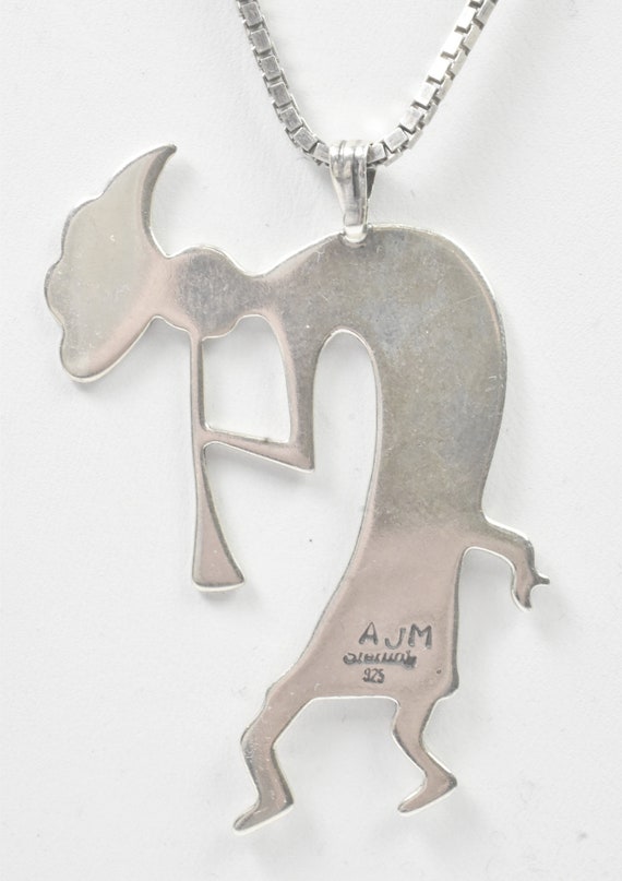 Kokopelli Kachina Pendant Necklace - image 3