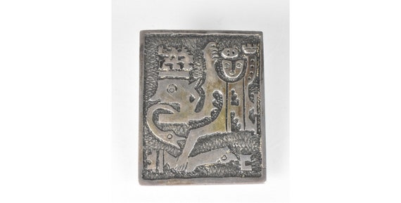 Ecuador 900 Silver Bird Brooch