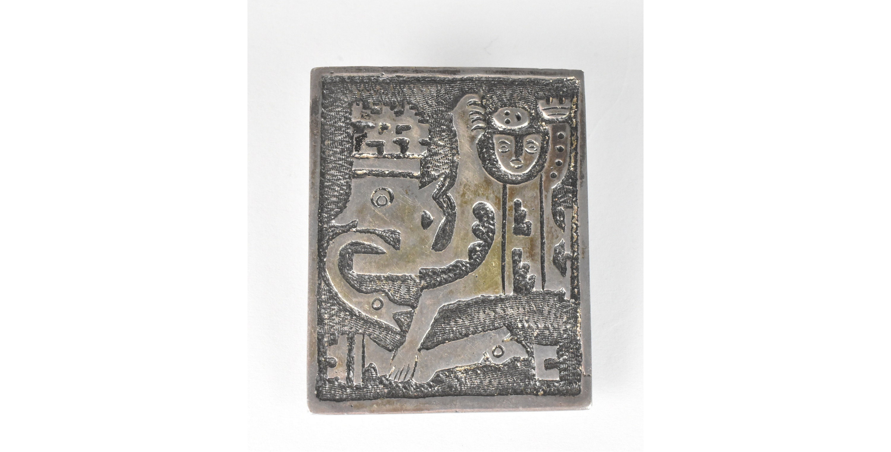 2025新入荷 Brooch Silver 900 Ecuador 1960s Pin Etsy - Pendant アクセサリー