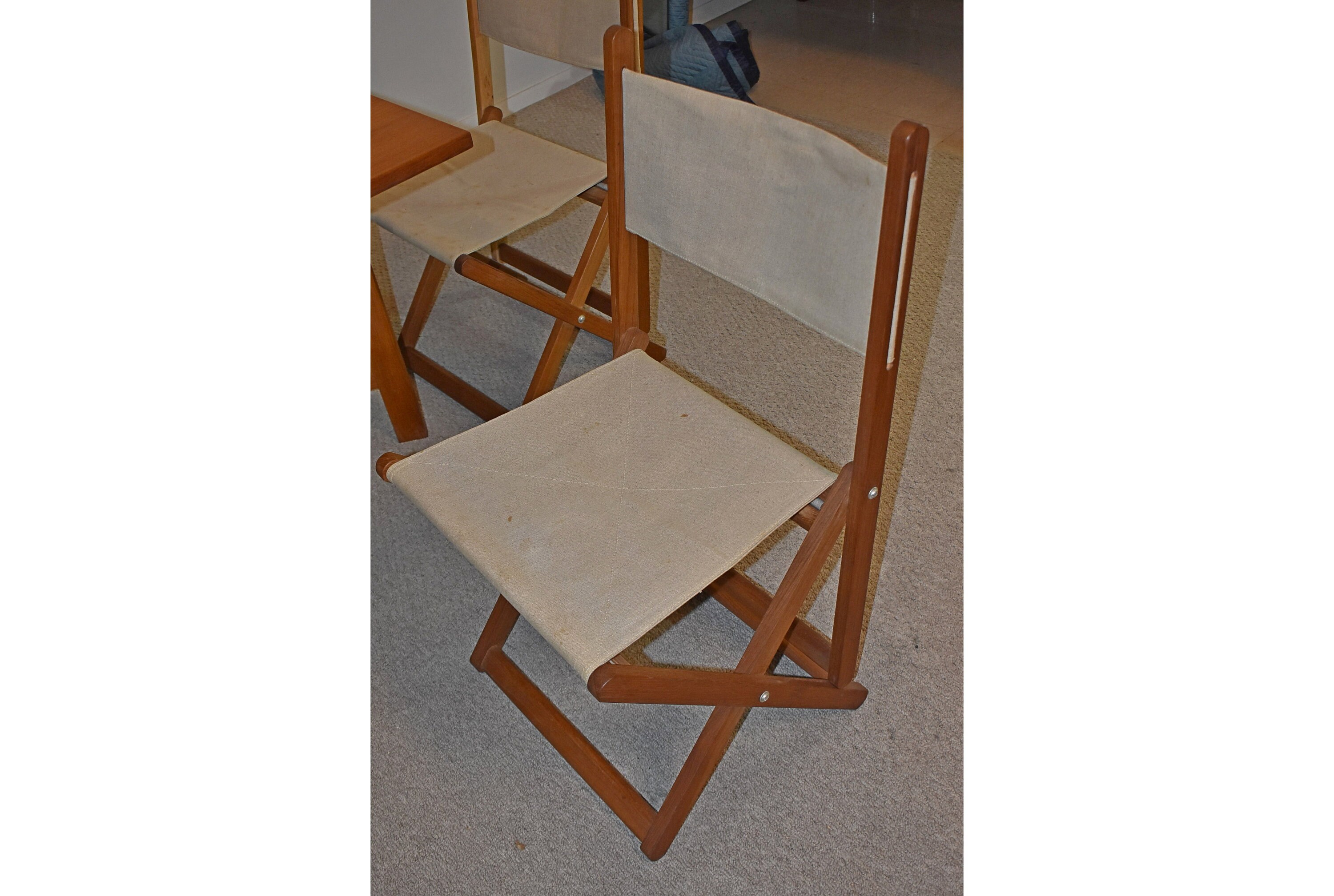 Exton Folding Chair Cushion [7DP-F-CH-] - $79.00 : , Crafters  of Classic Teak Garden Furniture