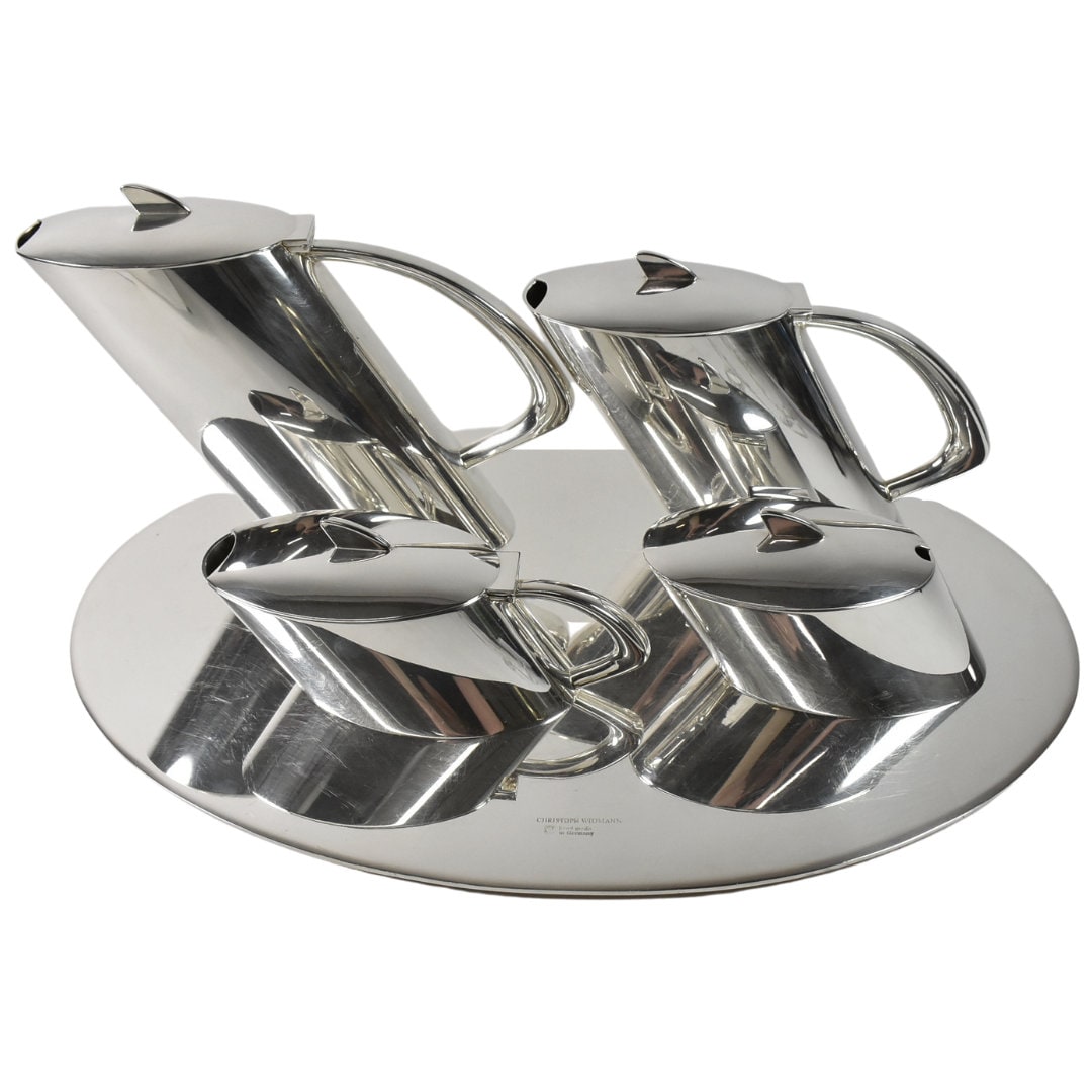 Christoph Widmann German Silverplate Mid Century Modern Coffee and