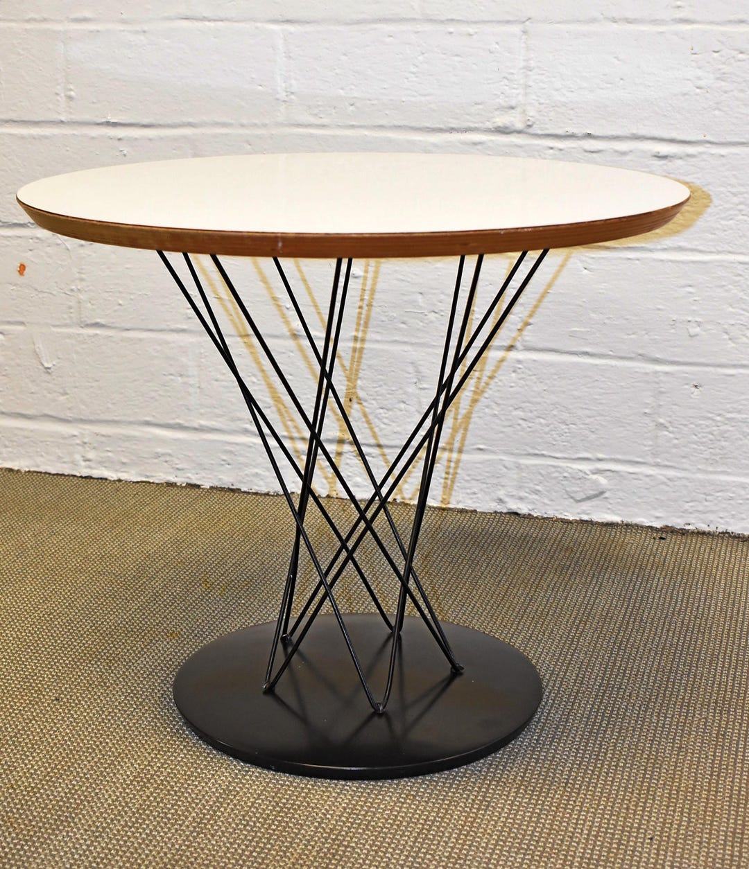 Knoll Isamu Noguchi Wire Base Cyclone Side Table - Etsy