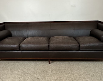 Leather Baker Sofa