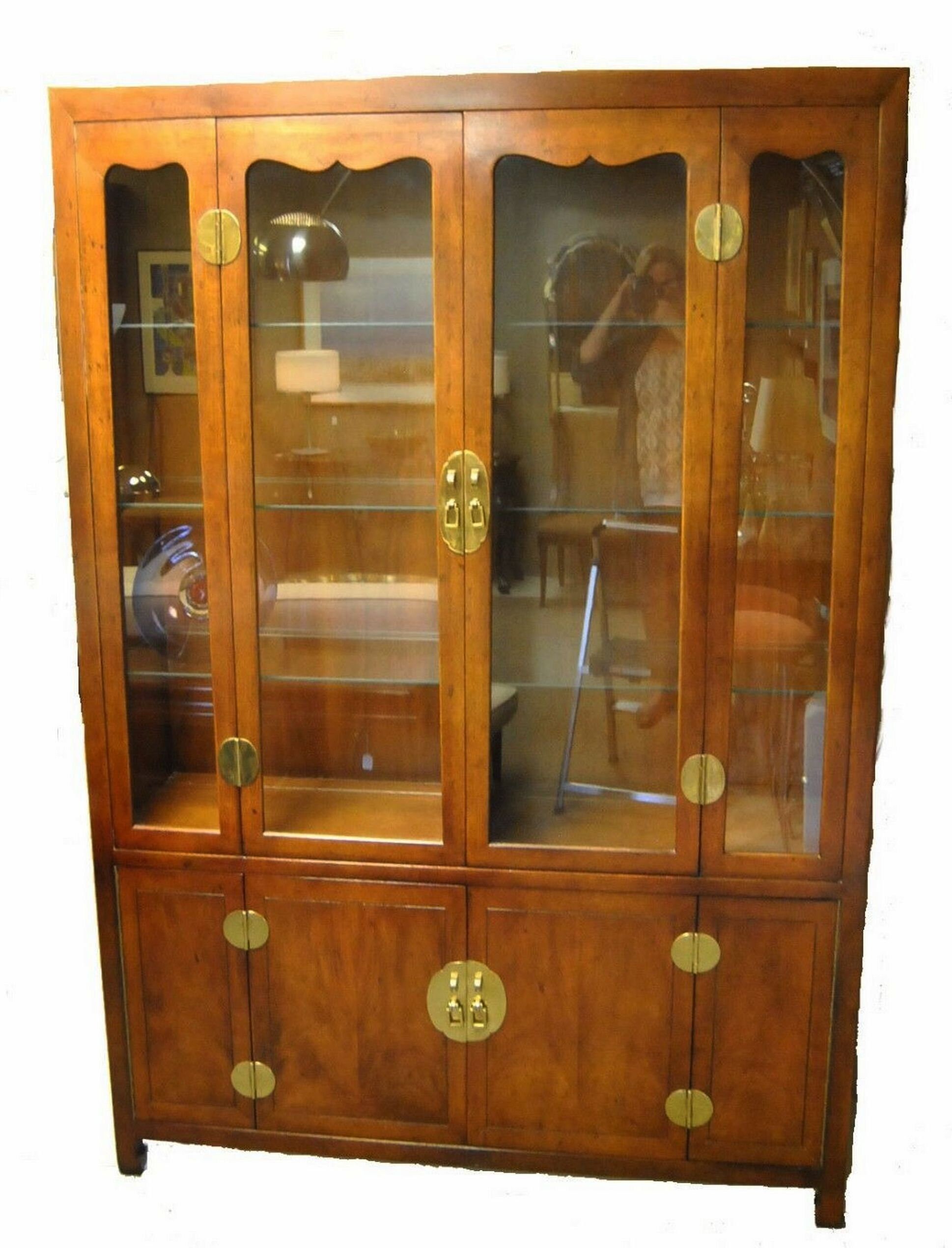 Henredon Furniture Company China Display Asian Etsy