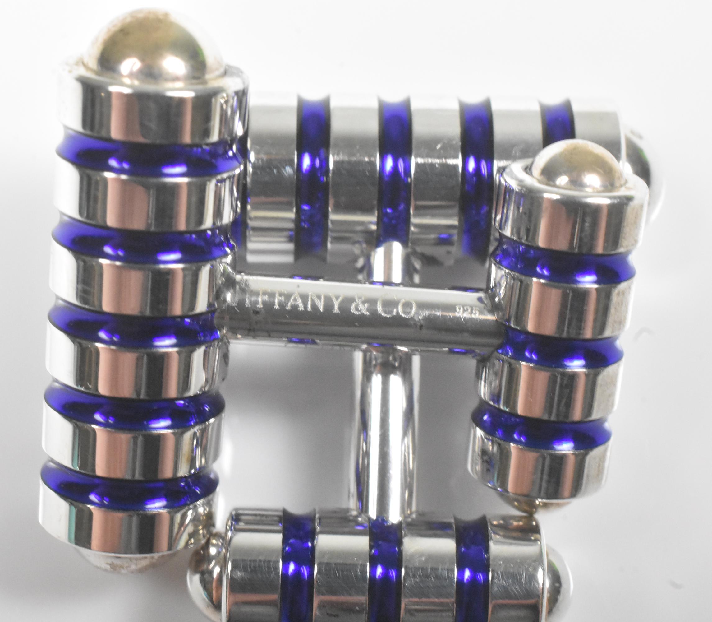 ティファニー パロマ・ピカソ スターリングシルバー＆ブルーエナメル