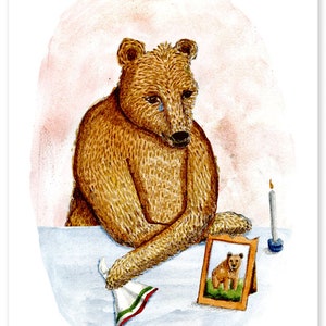 Amis des animaux • Ours avec tristesse