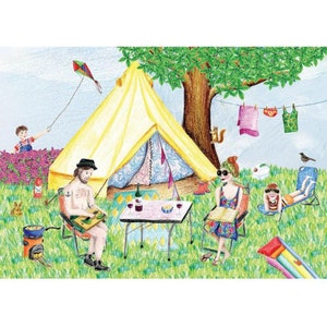 EN EL CAMPING - conjunto asequible de 5