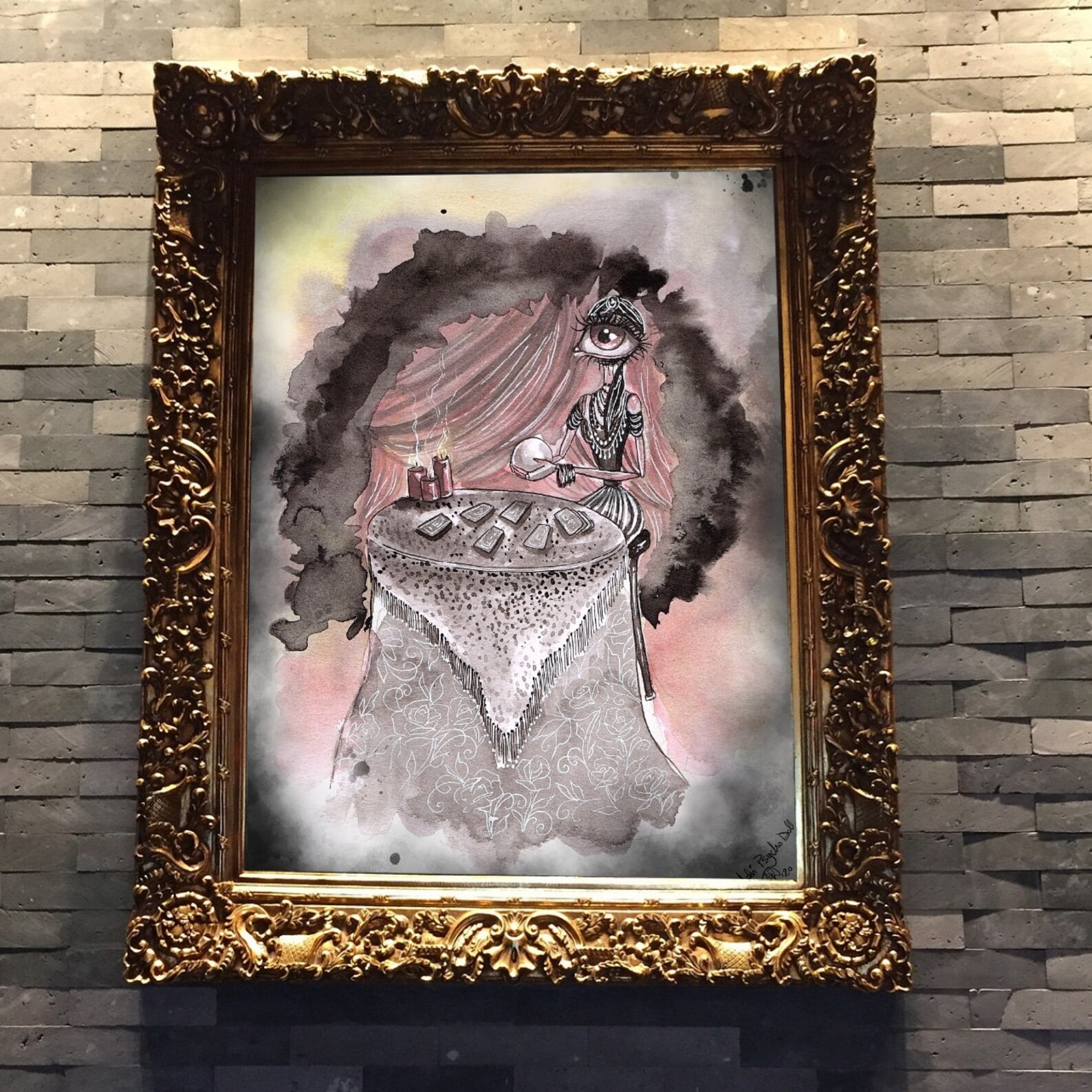 Lámina / Print Lola , la pitonisa Etsy España