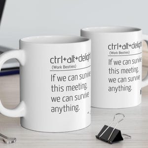 HR-Friendly Humor Coffee Mug: Funny Work Cup, Coworker Gift