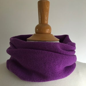 Merino Snood - Violetto