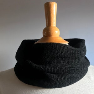 Merino Snood - Black